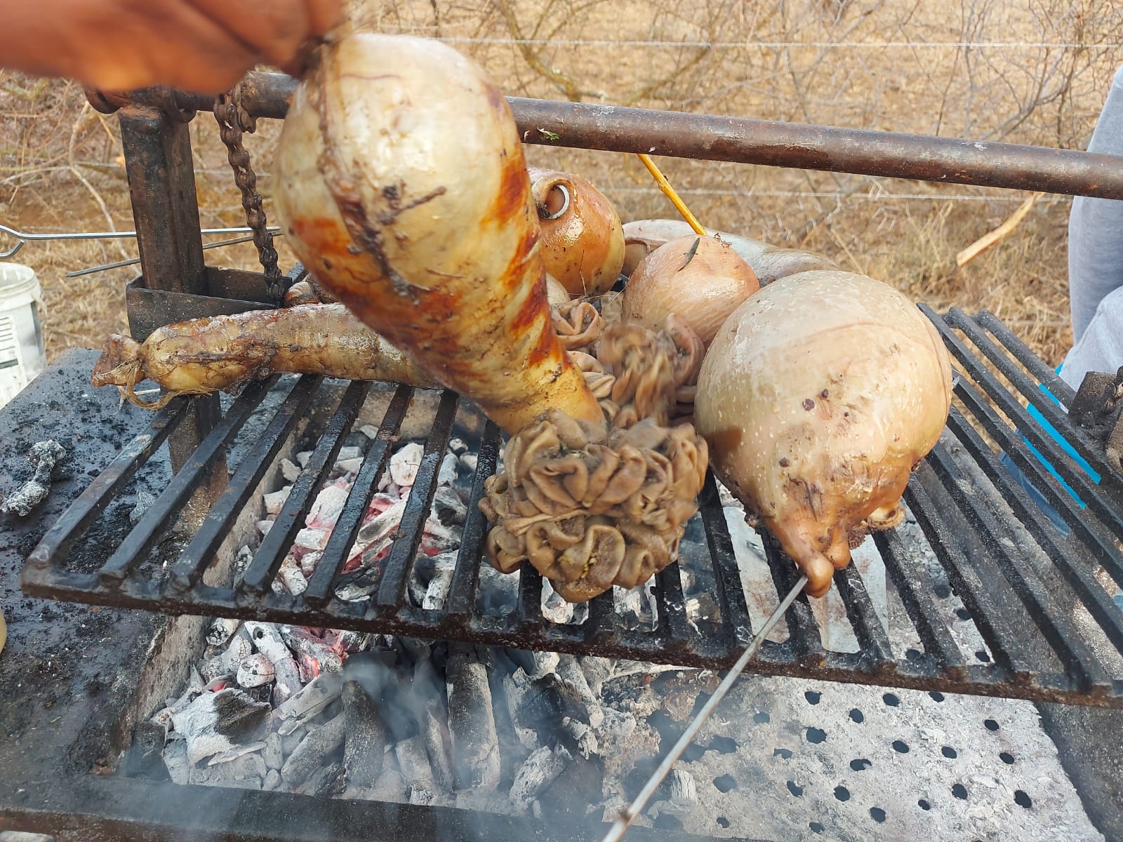 Grilling Nyama Choma
